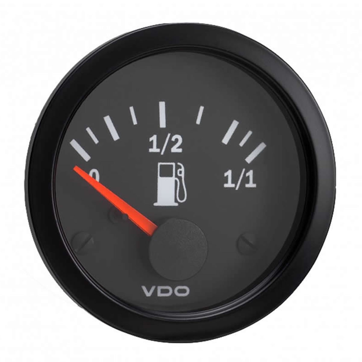 VDO Vision Fuel level Gauge 3-180 Ohm 52mm 12V